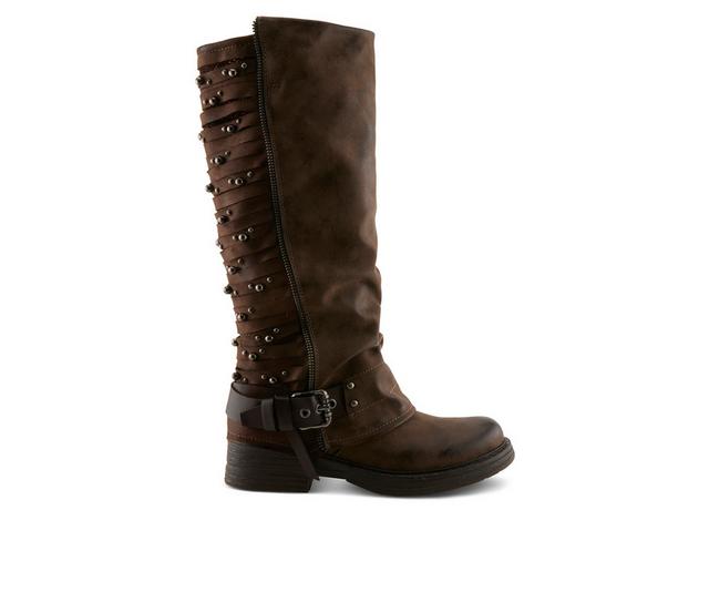 Patrizia Nolimit Knee High Boots in Dark Brown color