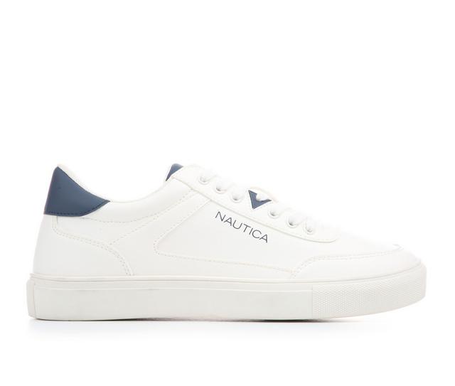 Men's Nautica Jansen Casual Sneakers in White color
