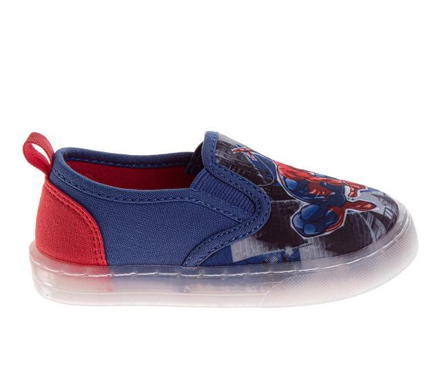 Spiderman Spider Sense Spider Man Webslinger Slip On in Blue Red color