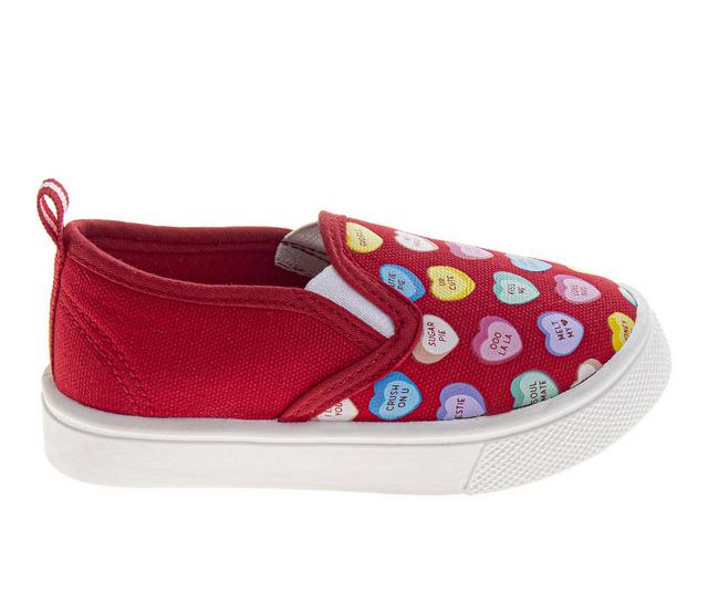 SweetHearts Sweethearts Low Top Slip On in Red color