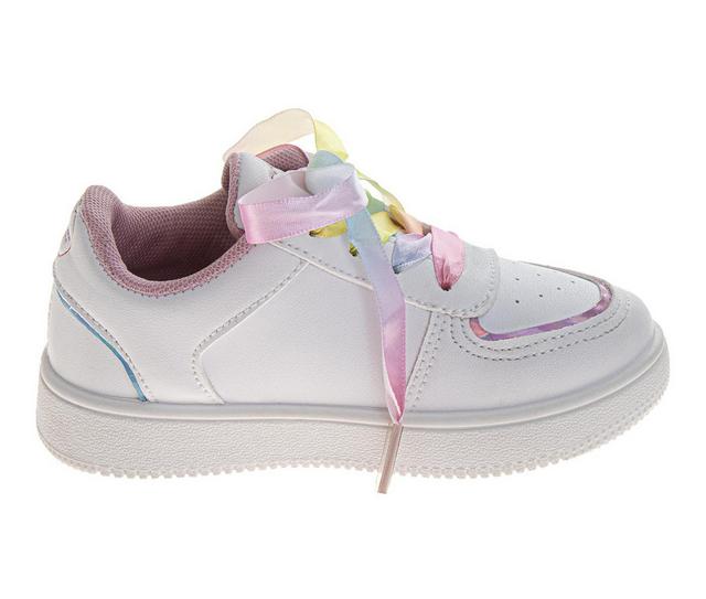 SweetHearts Sweetheart Rainbow Lace Sneaker in White Multi color
