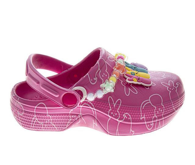 Peeps Peeps Girls Clog in Pink color