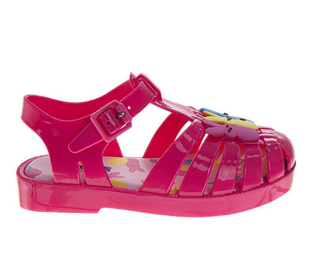 Peeps Peeps Jelly Slip On Sandals in Pink color