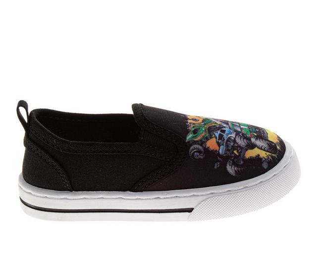 Monster Jam Monster Jam Monster Truck Boys Slip On in Black color