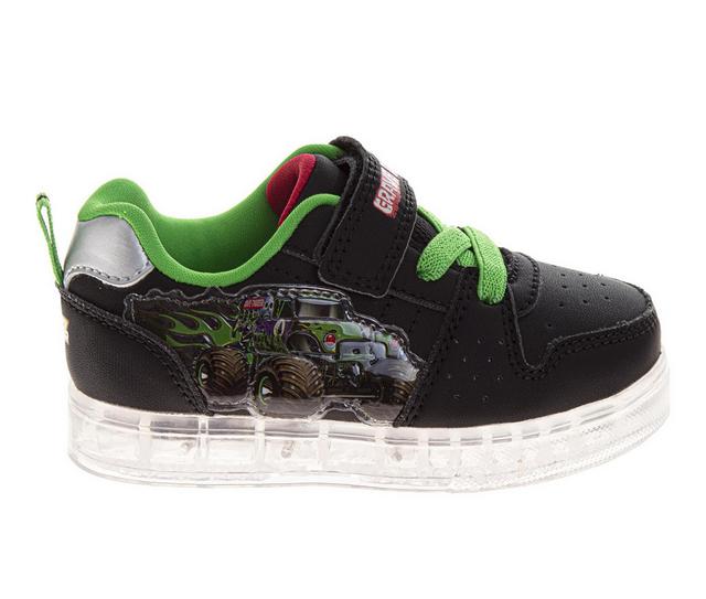 Monster Jam Monster Jam Monster Truck Boys Velcro in Black Green color