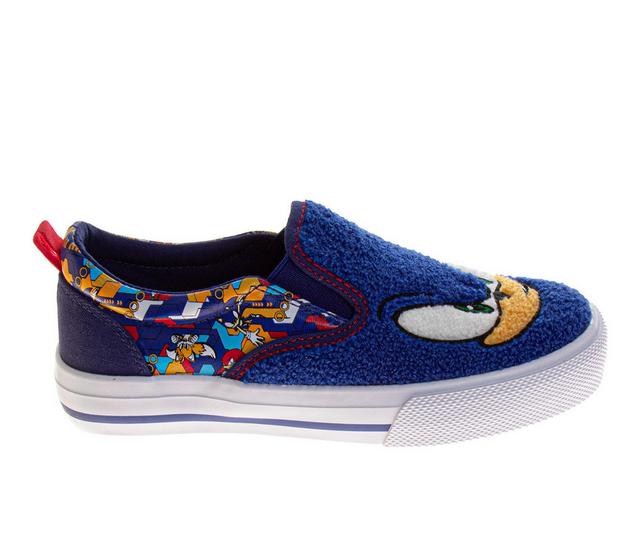 Sonic The Hedgehog Sonic & Knuckles Slip On in Blue/Red color