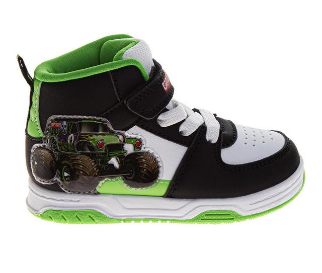 Monster Jam Monster Jam Black High Top in Black/Green color