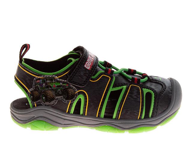 Monster Jam Monster Jam Boys Sport Sandals Sandals in Black/Green color