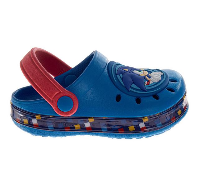 Sonic The Hedgehog Sonic The Hedgehog EVA Clogs in Blue/Red color
