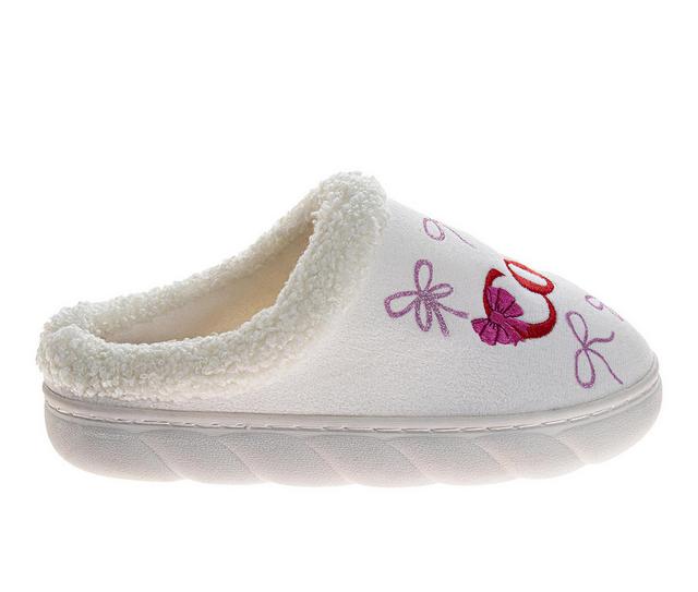 Coke-Cola CocaCola Cozy Plush With Bow Slippers in White color