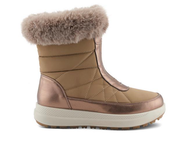 Women's Flexus Corina Winter Boots in Bronze color