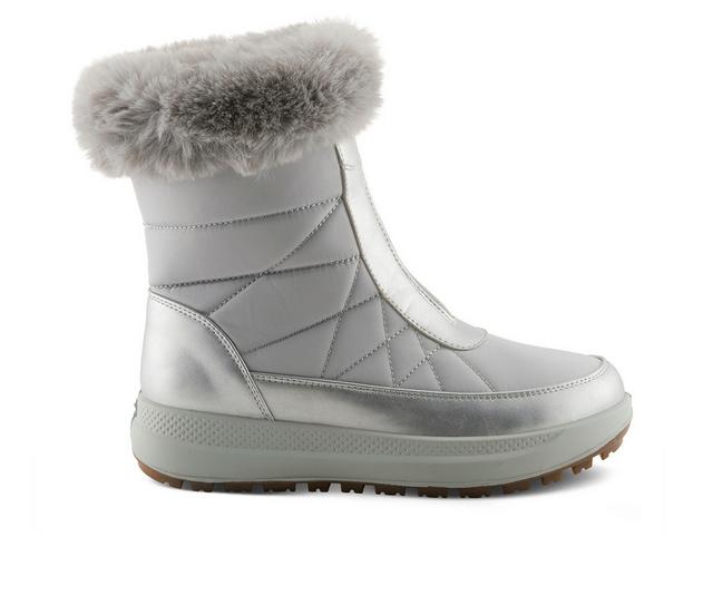 Women's Flexus Corina Winter Boots in Silver color