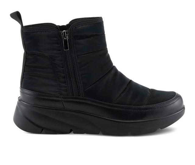 Women's Flexus Salaska Winter Boots in Black color