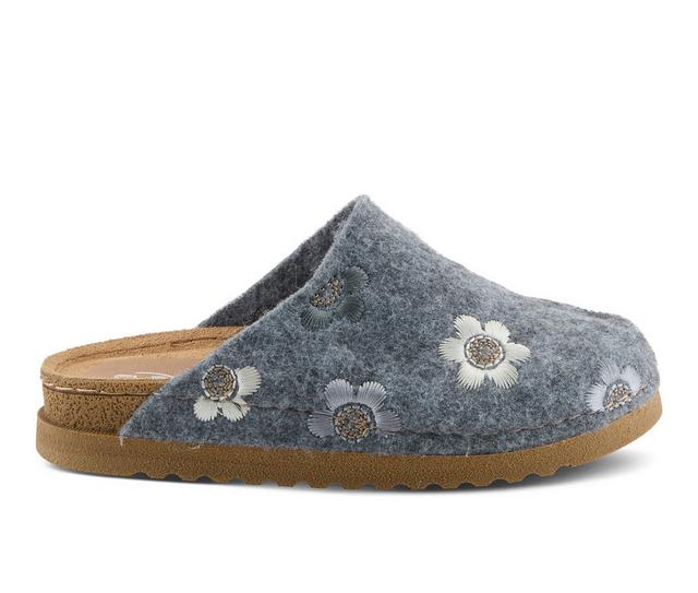 Women's Flexus Cutesy Clogs in Grey Multi color