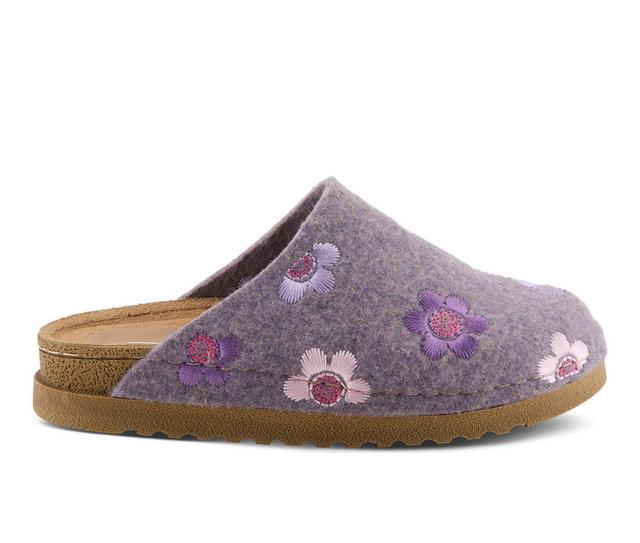 Women's Flexus Cutesy Clogs in Lilac Multi color