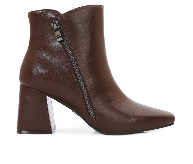 Ninety Union Lyona Booties in Brown color