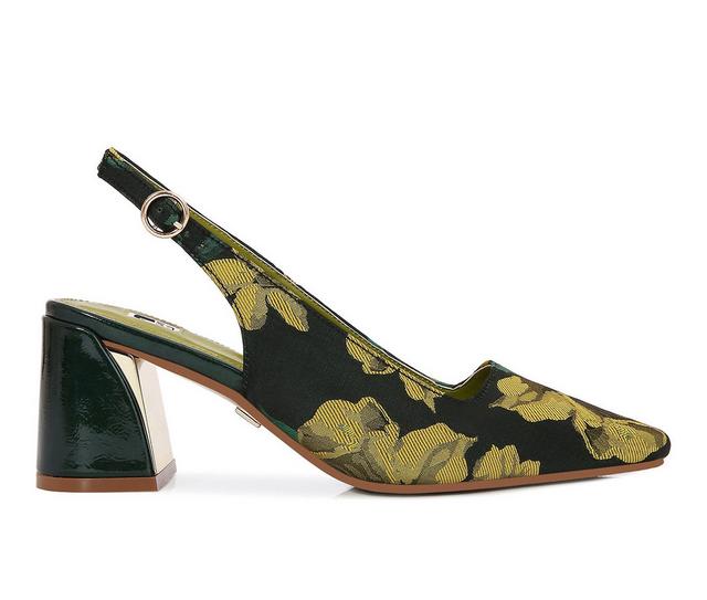 Women's Ninety Union Reeba Pumps in Green Multi color