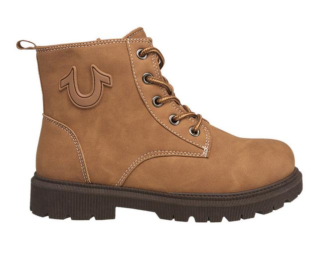 True Religion Chilli Logo Work Boots in Tan II color