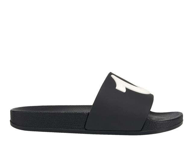 True Religion 112 Kids Slide Sport Slides in Black II color