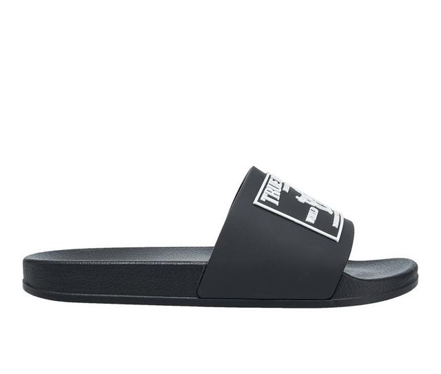 True Religion Kendrick Slides Sport Slides in Black color