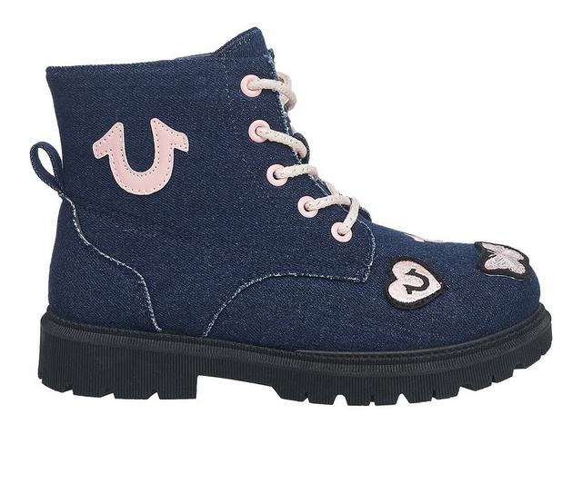 True Religion Cleo Inf Sandals in Dark Denim color
