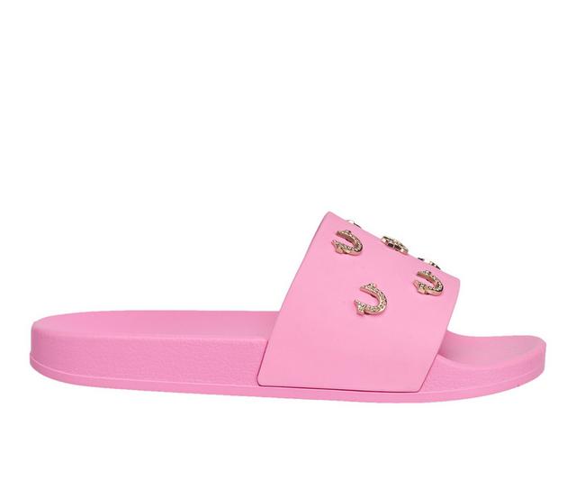 True Religion Kash Bling Kids Sandals in Blush color