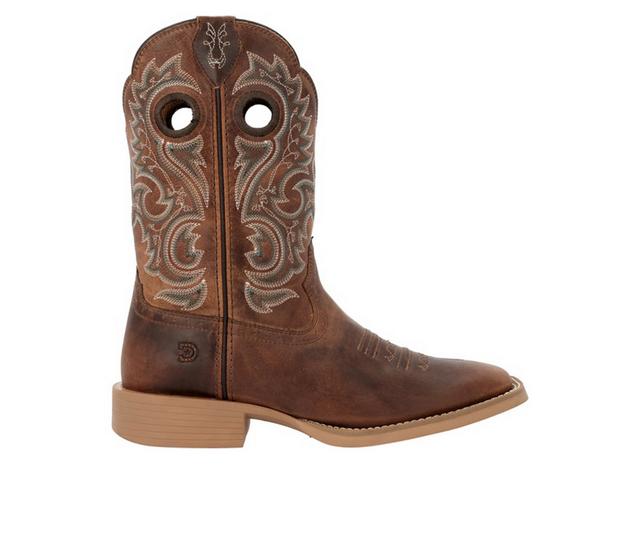 Women's Durango Shyloh Western Work Boots in Cafe Brown color