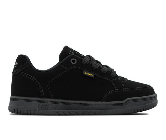 Boys' Lee Footwear Little Kid & Big Kid Ronald K Sneakers in Black Mono color