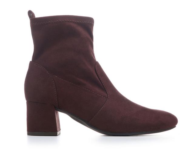 Women's Soda Jesica-S Booties in Dark Chocolate color
