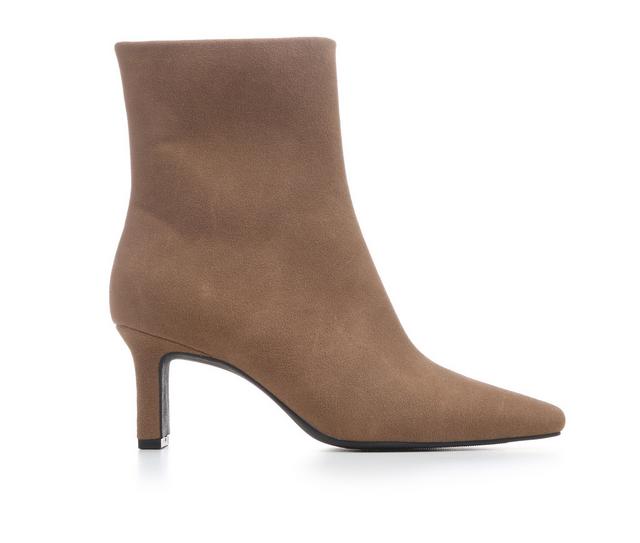 Women's Delicious Swan-S Booties in Warm Taupe color