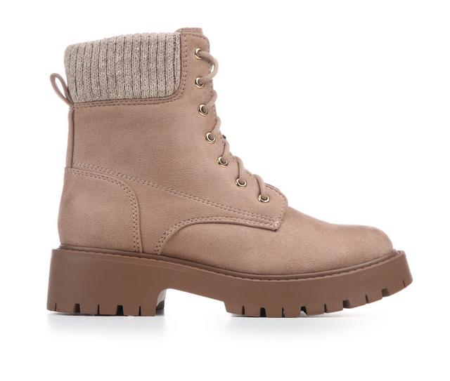 Women's Soda Garcia-S Booties in Taupe color