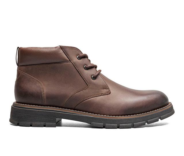 Nunn Bush Briggs Plain Toe Chukka Boots in Brown CH color