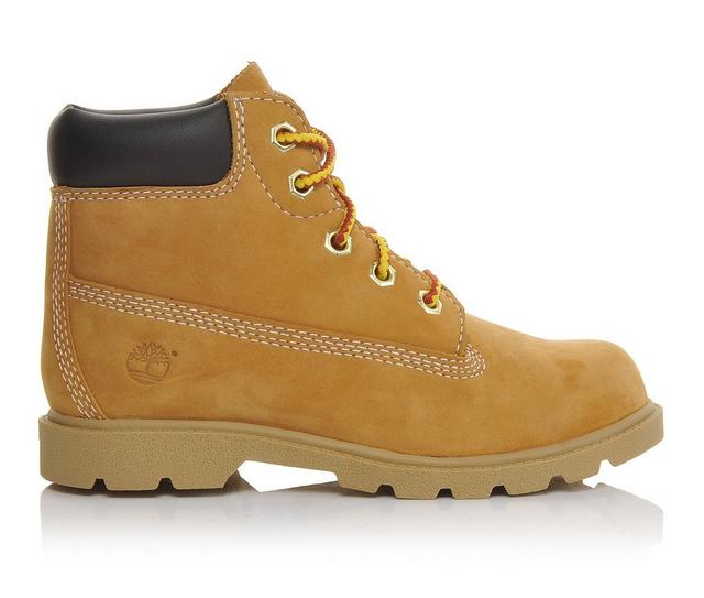 Boys' Timberland Infant & Toddler & Little Kid 10860 6 In Classic Boots in Wheat/Honey color