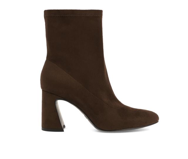 Women's MIA Thiva-N Booties in Chocolate color