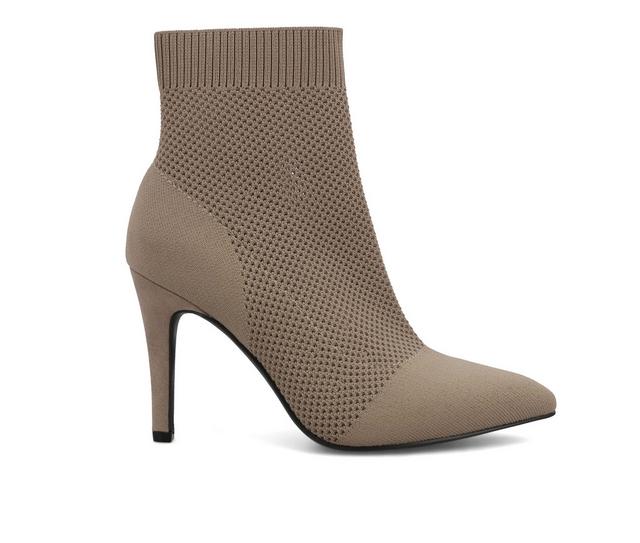 Women's MIA McKinley Booties in Dark Sand color