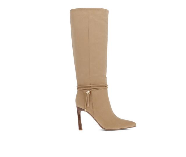 Women's MIA Niko-N Knee High Boots in Beige color
