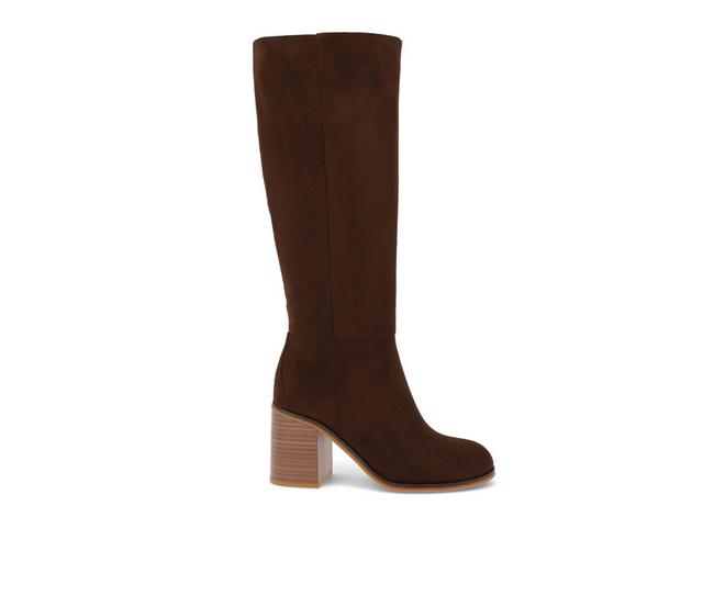 Women's MIA Sabrena-N Knee High Boots in Chocolate color