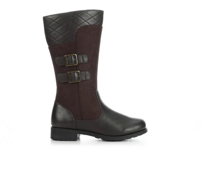 Girls' Rachel Shoes Little Kid & Big Kid Courtlyn Knee High Boots in Brown color