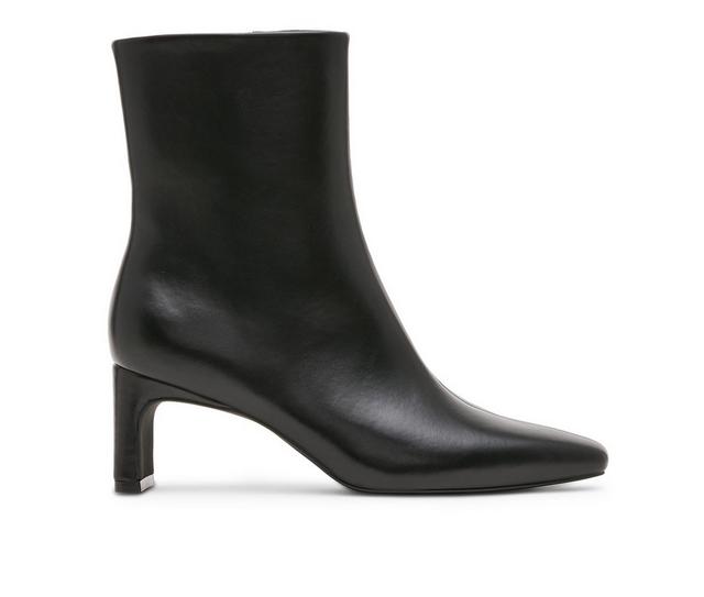 Women's Madden Girl Art Booties in Black PU color
