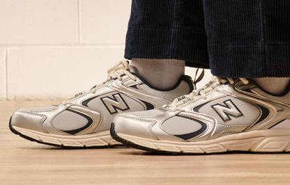 Trendy retro sneakers