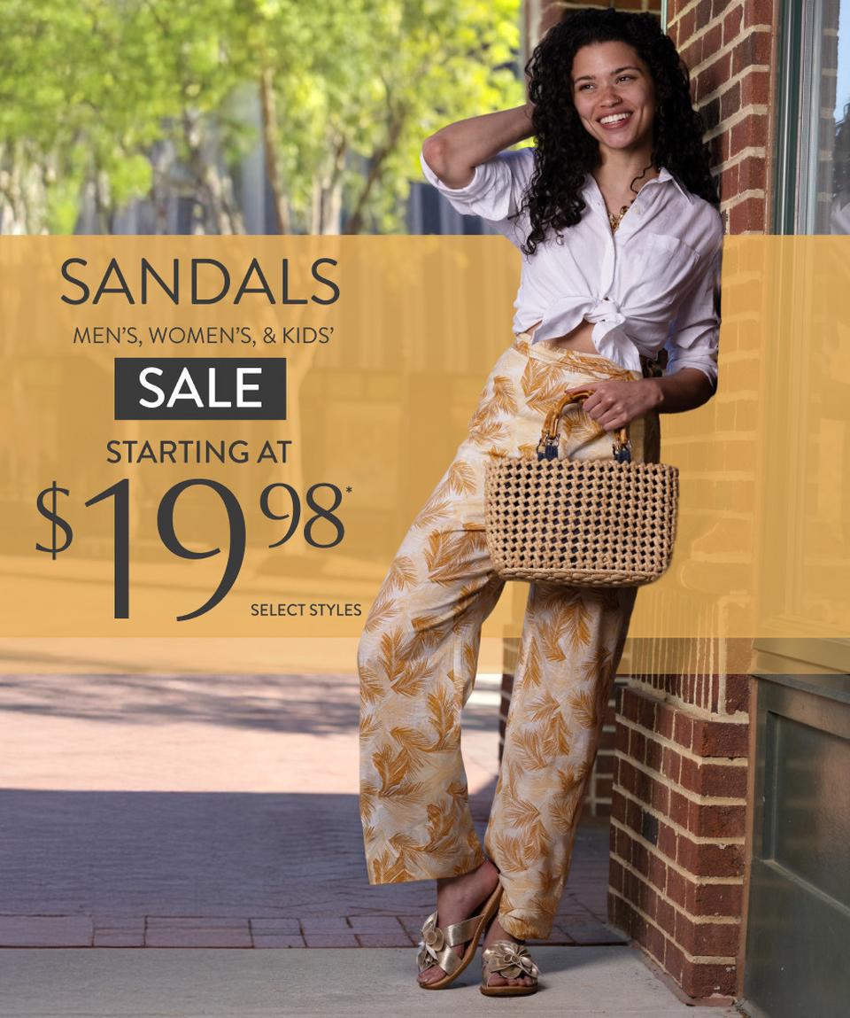 SHOP SANDAL SALE
