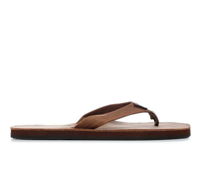 Men's Rainbow Sandals 301 Premium Flip-Flops in Redwood color