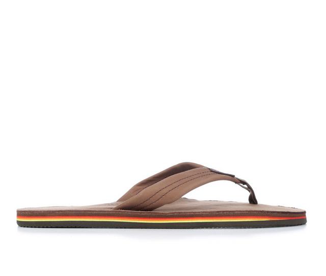 Men's Rainbow Sandals 301 Premium Flip-Flops in Xpress/Red/Orng color