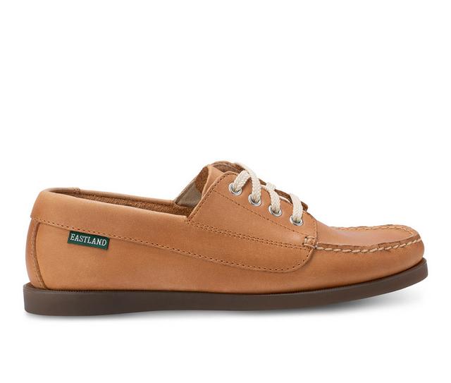 Women's Eastland Falmouth Boat Shoes in Peanut color