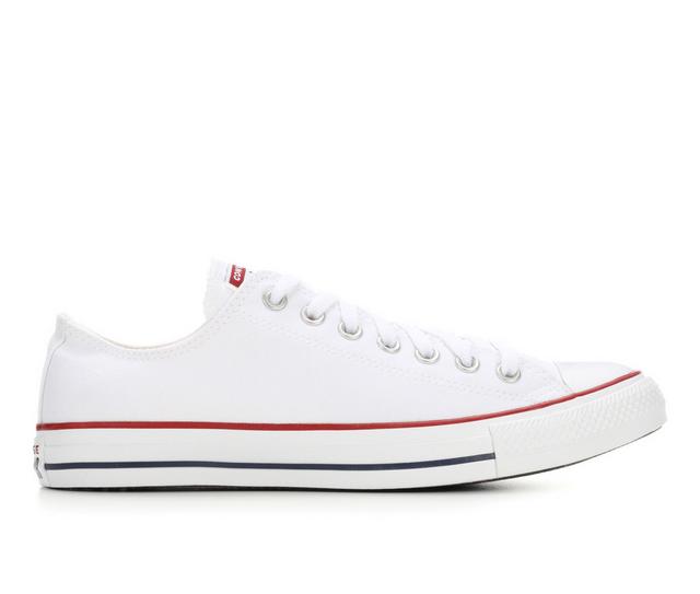 Adults' Converse Chuck Taylor All Star Canvas Oxford Sneakers in Opt White color