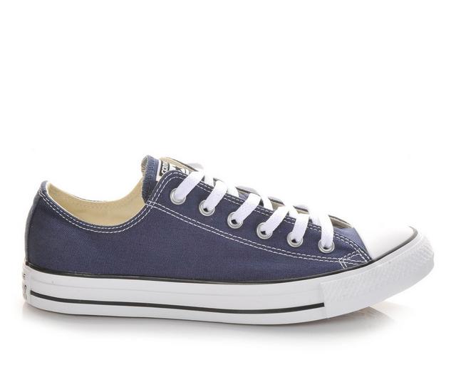 Adults' Converse Chuck Taylor All Star Canvas Oxford Sneakers in Navy color