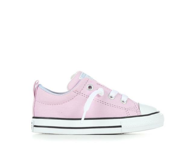 Kids' Converse Infant & Toddler Chuck Taylor All Star Street Ox Sneakers in Lilac/White color