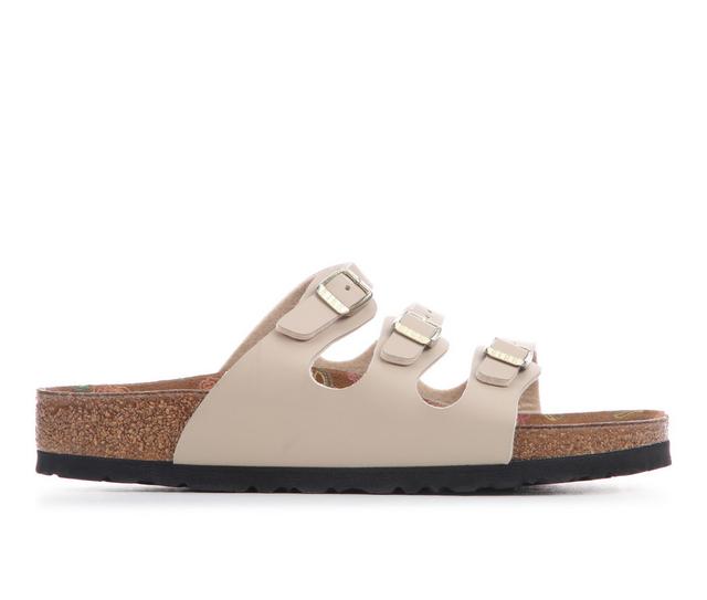 Women's Birkenstock Florida Footbed Sandals in Sandcastle color
