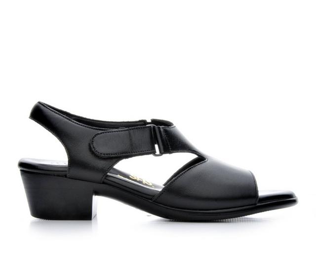 Women's Sas Suntimer Sandals in Black color