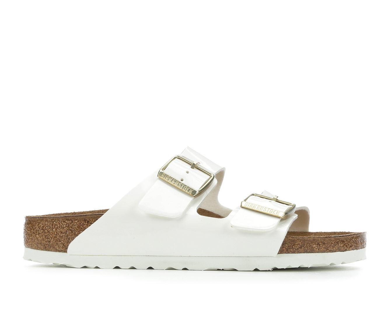 White birkenstocks sales near me